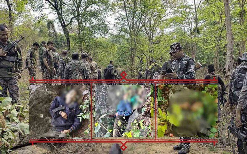  ماؤنواز لیڈر گنیش اوئیکے سمیت 5 ماؤسٹ انکاؤنٹر میں ہلاک 